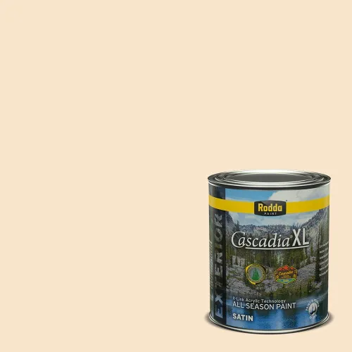 Miniatura 211 de Rodda Paint CASCADIA XL Pintura e imprimación satinada exterior en uno, cuarto de galón, Cantera