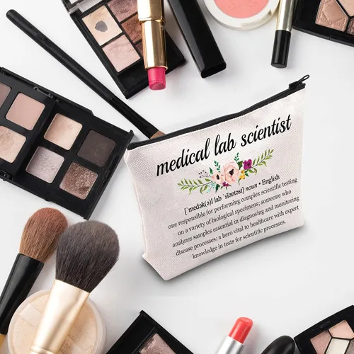 Miniatura 5 de G2TUP Regalo de científico de laboratorio médico Definición de científico de laboratorio médico Bolsa de maquillaje Bolsa de cosméticos