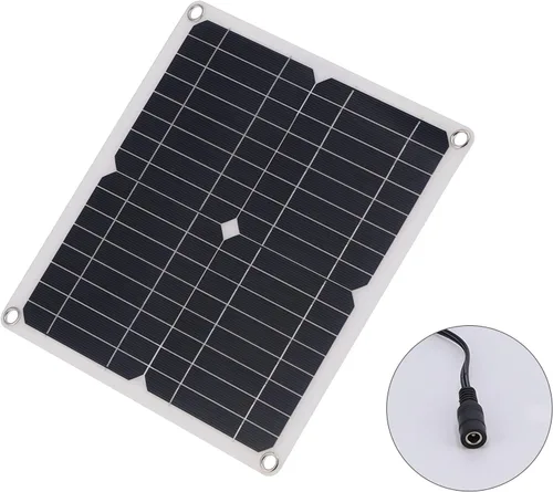 Miniatura 8 de Panel solar, tablero cargador de panel de célula solar de 15W 18V, impermeable IP65