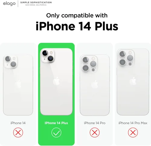 Miniatura 2 de elago Armor - Funda compatible con iPhone 14 Plus de 6.7 pulgadas, protección contra caídas de grado militar de EE. UU., funda protectora