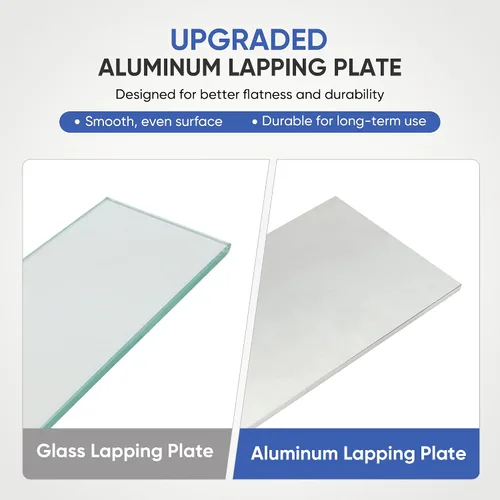 Miniatura 4 de SCOTTCHEN Flat Aluminum Lapping Plate, 11-11/16"×5"×1/4", 1-Pack Scary Sharp Sharpening System, Flat Lapping Base for Knife and Woodworking Tool