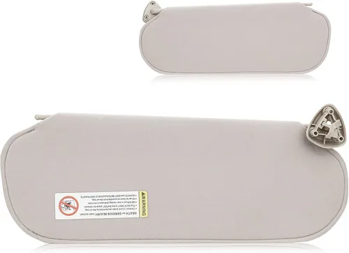 Miniatura 8 de Visor solar para Chevy Express y GMC Savana 1500 1999-2014, 2500 3500 4500 1999-2019, Visor solar de reemplazo izquierdo del lado del conductor