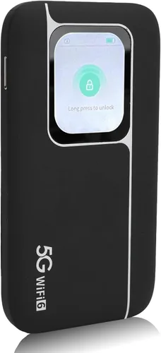 5G Mobile Wi Fi Hotspots, router de viaje portátil soporta 16 usuarios al mismo tiempo, batería grande de 7100 mAh, dispositivo de bolsillo Wi Fi