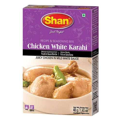 Miniatura 54 de Shan Korma Recipe and Seasoning Mix 1.76 oz (50g) - Spice Powder for Traditional Meat in Yogurt Sauce - Suitable for Vegetarians - Airtight Bag in a