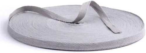 Miniatura 17 de Cinta de sarga de algodón de 54 yardas de 3/8 pulgadas de ancho (0.394 in) de ancho, cinta de sarga en espiga para manualidades, costura, ropa