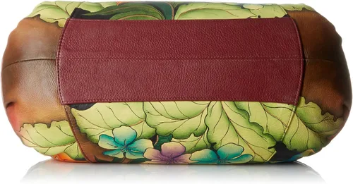 Miniatura 4 de Anna by Anuschka - Bolso de hombro para mujer, piel genuina y fruncida, diseño original