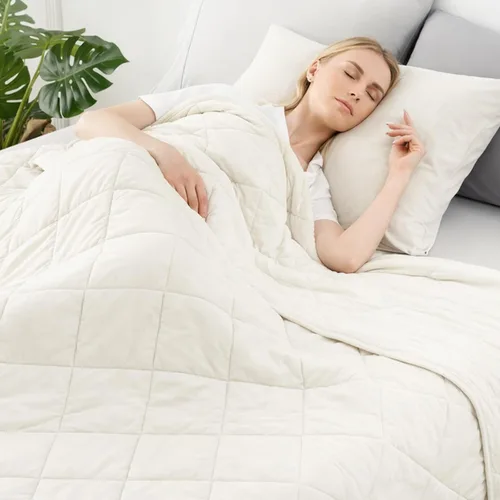Miniatura 15 de Manta refrescante Cozy Bliss para personas que duermen calientes tamaño Queen, Q-Max 0.45 Confort refrescante, mantas frías para sudores nocturnos