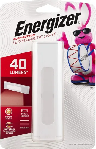 Miniatura 2 de Energizer Luz LED para debajo del gabinete, funciona con pilas, regulable, encendido y apagado manual, inalámbrico, montaje magnético de pared