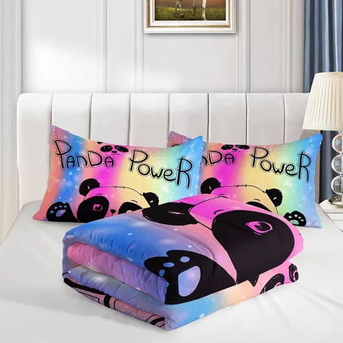Miniatura 5 de Datura home - Juego de edredón de mariposa azul y negro para niñas y mujeres, juego de ropa de cama bohemio con estampado de mandala de mariposa