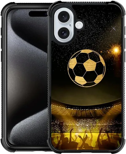 Miniatura 150 de Funda compatible con iPhone X/XS, diseño de bandera estadounidense de béisbol, TPU suave, a prueba de golpes, de vidrio templado, para iPhone X/XS