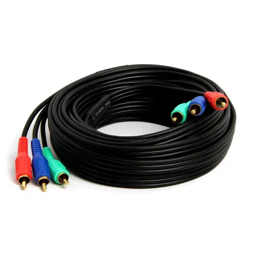 Miniatura 2 de Cmple - Cable de video componente RGB macho 3 RCA macho a 3RCA para HDTV - 25 pies