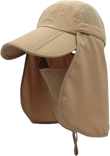 Miniatura 11 de Surblue Sombrero de pesca con solapa para el cuello, protección UV, protección UV, UPF50+