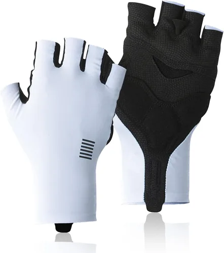 YKYWBIKE Guantes de ciclismo transpirables, guantes deportivos acolchados de medio dedo, guantes de ciclismo antideslizantes, guantes de bicicleta