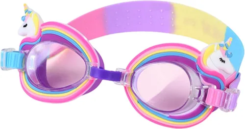 Miniatura 19 de RARITYUS Gafas de natación con patrón de dibujos animados, impermeables, antiniebla, para niños y jóvenes