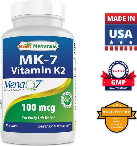 Miniatura 6 de Best Naturals MK-7 100 mcg y vitamina A 25000 UI