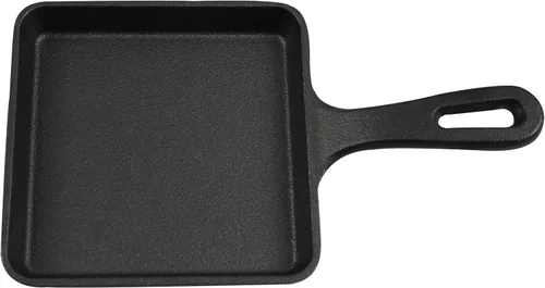 Miniatura 9 de Hierro fundido, juego de 5 sartenes pre-sazonadas, incluyendo 3", 5", 8", 9" y 12