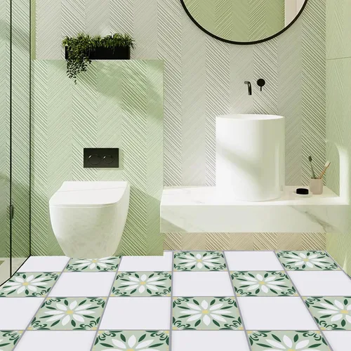 Miniatura 4 de Plantillas grandes de azulejos de piso de 12 x 12 pulgadas, plantilla de mandala reutilizable, plantilla de girasol, plantilla de piso de concreto