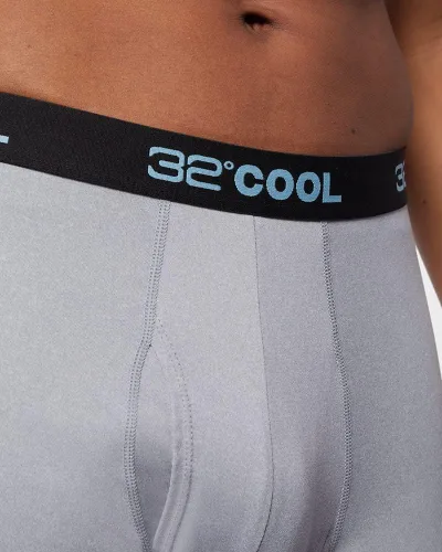 Miniatura 4 de 32 GRADOS COOL - Calzoncillos tipo bóxer de secado rápido para hombre, con cintura elástica cómoda
