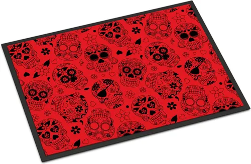 Miniatura 7 de Caroline's Treasures BB5120MAT - Felpudo para puerta delantera, 18 x 27 pulgadas, para interiores y exteriores, antideslizante, lavable, de pelo