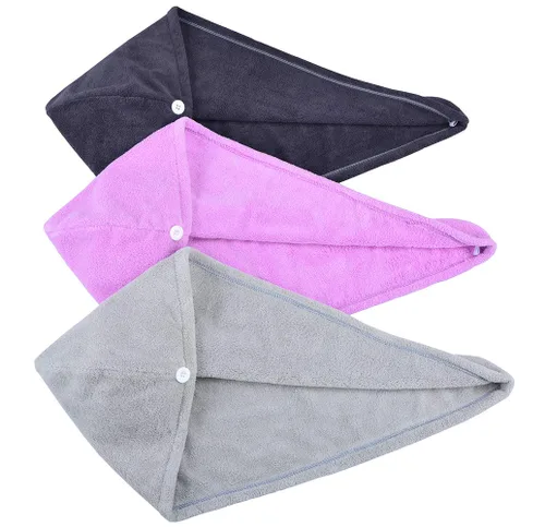 Miniatura 16 de HOPESHINE Toalla de ducha suave para mujer, turbante, toalla de secado para la cabeza, gran regalo para mujeres