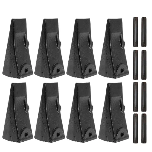 Miniatura 6 de Dientes largos del cucharón de 5.27 "de longitud para Hensley X156 156PN P156 X156P para Takeuchi TB135 para excavadora Kubota 161-3