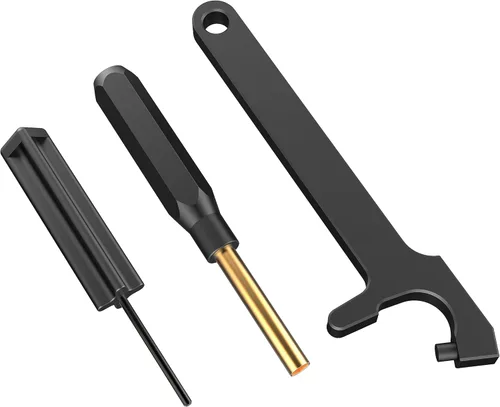 HEKAGURA Tools Kit for Glock, Front Sight Remove Pin Punch Magazine Disassembly Tools for Glock 17 19 19x 26 27 43 43x Accessories Dorado