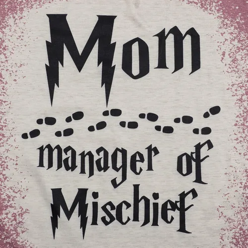 Miniatura 3 de Camiseta divertida para mujer con diseño de gerente de travesuras, camisa fantástica para mamá, camisa mágica de mago, para el día de la madre