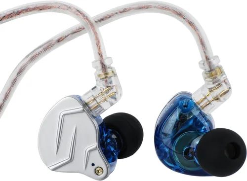 Miniatura 9 de Linsoul KZ ZSN Pro Dual Driver 1BA+1DD Hybrid Metal Earphones HiFi in-Ear Monitor with Detachable Recessed 2Pin Cable, Zin Alloy Panel