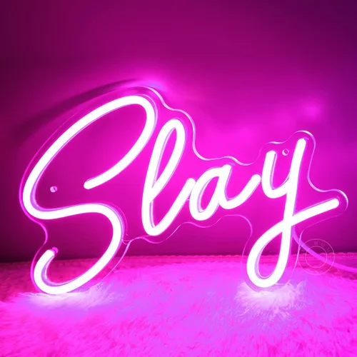 Miniatura 8 de SYLHOME Letrero de Luz de Neón LED de Gato Gamer Controlador Pad Dormitorio Sala de Juegos Bar Pub Cueva del Hombre Letrero de Pared Decoración