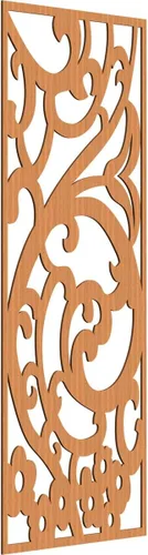 Miniatura 166 de Bridgewater - Paneles de pared decorativos de madera con calado, 9 3/8 pulgadas de ancho x 24 3/8 pulgadas de alto x 1/4 de alto, nogal