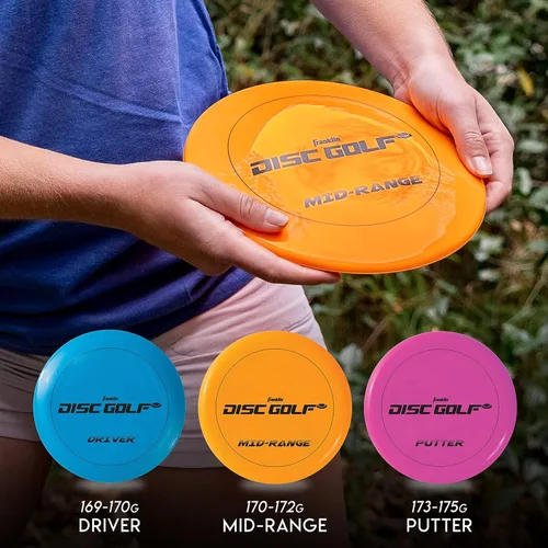 Miniatura 6 de Franklin Sports Cestas de Disc Golf - Objetivo Portátil de Disc Golf con Cadenas Incluidas - Equipo de Soporte de Cesta de Disc Golf para Creación