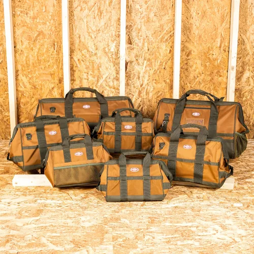 Miniatura 12 de Bucket Boss Gatemouth 16 - Bolsa de herramientas en color marrón, 60016, 15 litros (marrón)