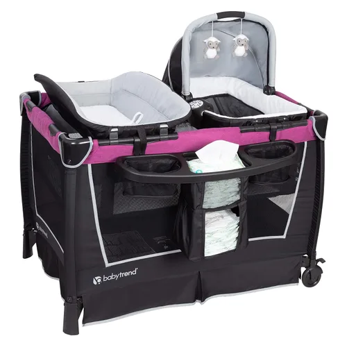 Miniatura 13 de Baby Trend Simply Smart - Centro de guardería para niños, color rosa