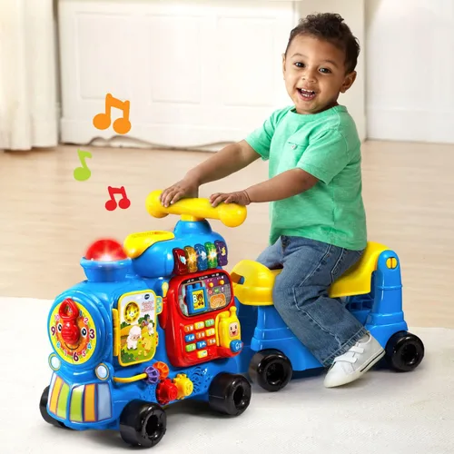 Miniatura 6 de VTech Sit-to-Stand Nuevo Tren del Alfabeto, Rojo