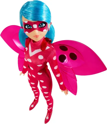 Miniatura 3 de Bandai Milagrosa mariquita y gato negro juguetes articulados 10.2 in muñeca de moda con accesorios Marinette Superhero Cosmobug Figurine