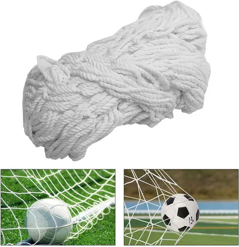 Soccer Net TOPINCN - Redes deportivas de repuesto para Lacrosse y fútbol (6 x 4 pies, 8 x 6 pies, 12 x 6 pies, 24 x 8 pies) (8 x 6 pies)