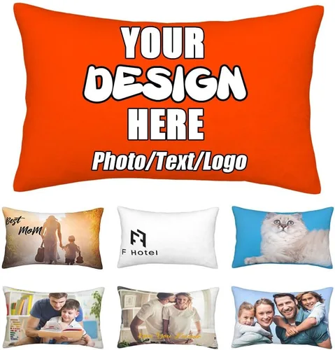 Miniatura 39 de Funda de almohada decorativa personalizada con foto de pareja, funda de cojín decorativo personalizada, fundas de almohada personalizadas