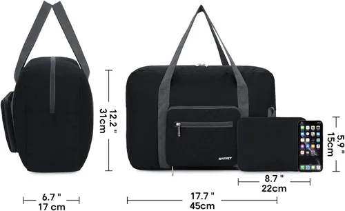 Miniatura 5 de For Spirit Airlines - Bolsa de viaje plegable para mujeres y niñas