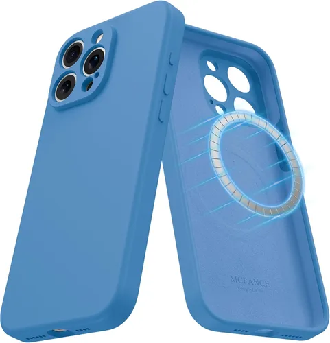 Miniatura 54 de Funda de silicona con soporte para iPhone 17 Pro [compatible con MagSafe] [Protección completa de la cámara] (6.3 pulgadas 2025), fundas de teléfono
