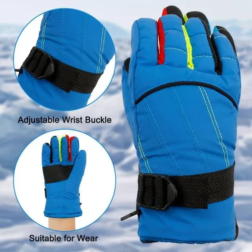 Miniatura 2 de Lyxbone Kids Snow Gloves,Kids Mittens Winter Waterproof,Girls Snow Gloves,Kids Gloves Winter Waterproof,Snow Gloves for Kids