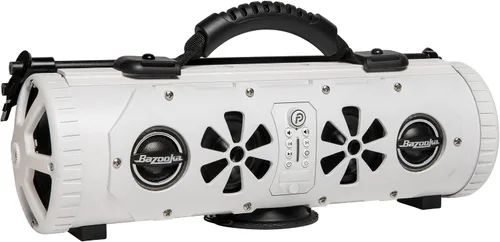 Bazooka Party Bar MINI | Altavoz Bluetooth portátil impermeable IP66 | Luces RGB | Botón de emparejamiento para fiestas | Hasta 70 HORAS de duración