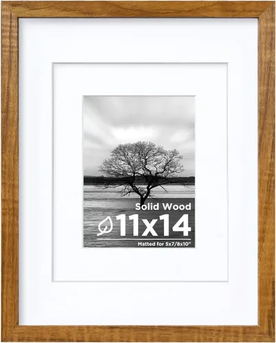 Miniatura 47 de Egofine - Portarretratos de 4 x 6 pulgadas, de madera maciza con plexiglás, para fotos de 3.5 x 5 con paspartú o de 4 x 6 sin paspartú, para colocar
