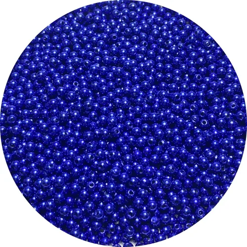 Miniatura 28 de 400 piezas de cuentas de perlas de 8 mm Cuentas de perlas negras redondas con agujeros para manualidades de costura, decoración, pulseras, collares