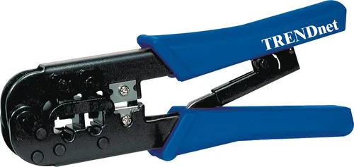Miniatura 5 de TRENDnet - Herramienta de engaste, corte y flejado, 8PRJ-45 y 6PRJ-12, RJ-11, TC-CT68