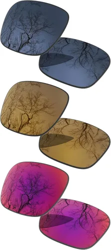Miniatura 28 de ToughAsNails Set of 3 Replacement Lenses for Oakley Jupiter Squared Pack