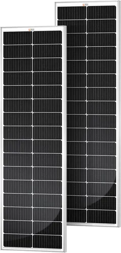 Miniatura 13 de RICH SOLAR Panel solar monocristalino de celda 9BB de 100 vatios, 12 voltios, batería de carga de módulo solar de alta eficiencia para caravana