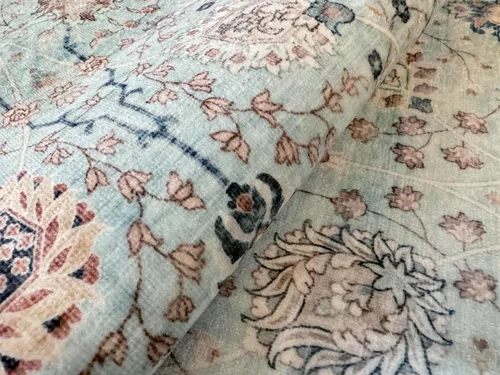Miniatura 277 de GLN Rugs Traditional Collection - Alfombra de felpilla lavable a máquina, tradicional lavable, antideslizante, alfombra de felpilla de pelo corto