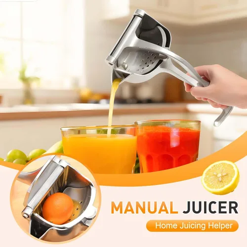 Miniatura 2 de Prensa manual de aleación de aluminio para exprimir jugo de frutas cítricas, extractor de jugo de frutas frescas, exprimidor de limón, naranja, 2