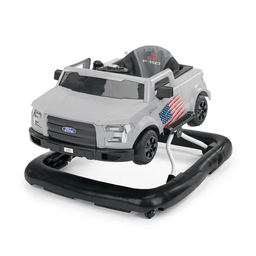 Miniatura 10 de Bright Starts John Deere 4 en 1 Gator Green Centro de actividades para bebés y andador de empuje con volante interactivo extraíble, juguete de 6