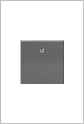 Miniatura 13 de Legrand adorne 15A - Interruptor de paleta de 1 o 3 vías con placa de pared a juego (acabado grafito), ASPD1532G4